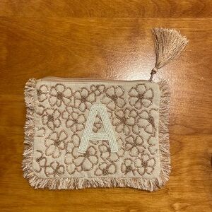 “A” initial pouch